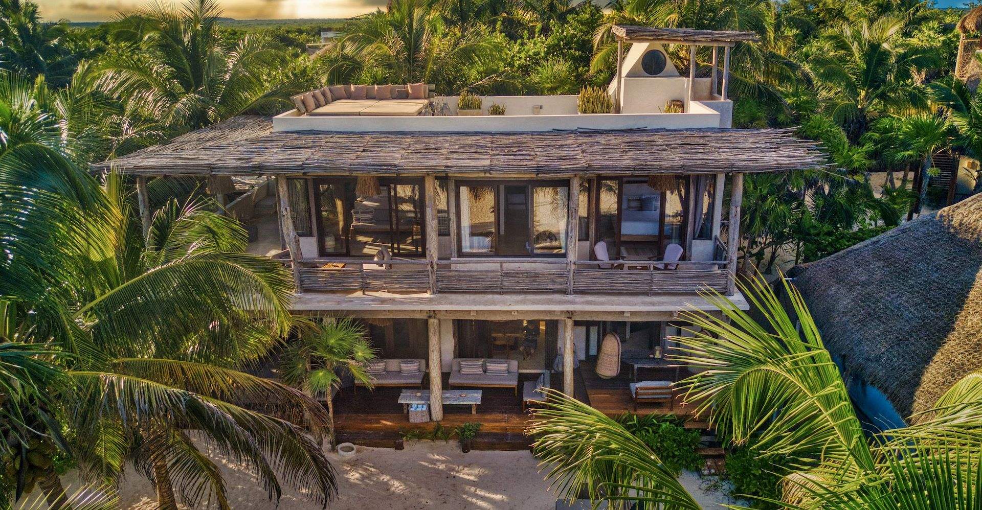 beach villas in Tulum