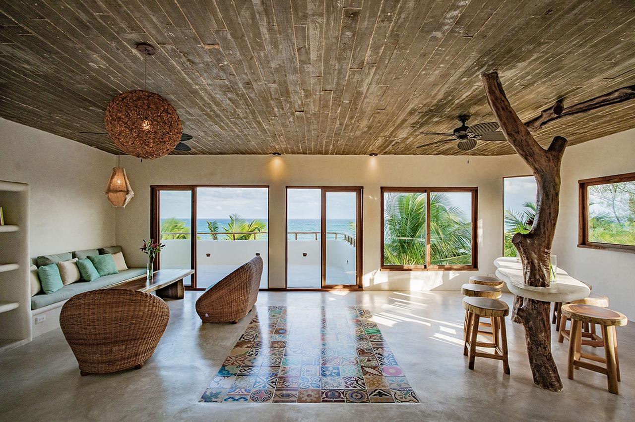 Oceanfront Villa Tulum